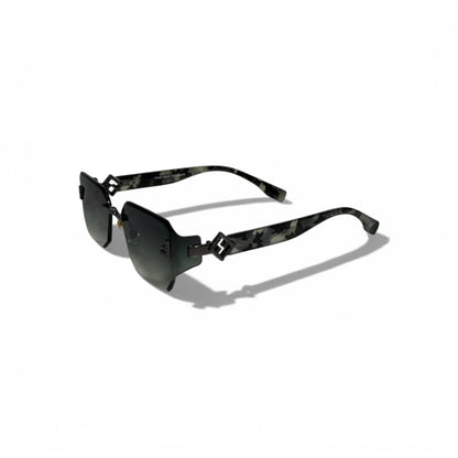 🕶️🖤 Fendi Geometric Gradient Sunglasses with Signature Logo 🖤🕶️