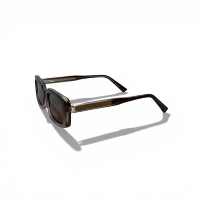 Prada Rectangular Sunglasses – Brown Polarized Luxury Statement 🕶️🤎