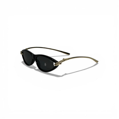 Cartier Cat-Eye Sunglasses – Black & Gold Iconic Elegance 🕶️✨