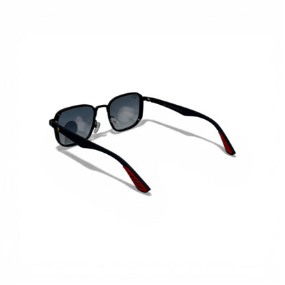 Ray-Ban × Ferrari Square Sunglasses – Black Edition 🕶️🏎️