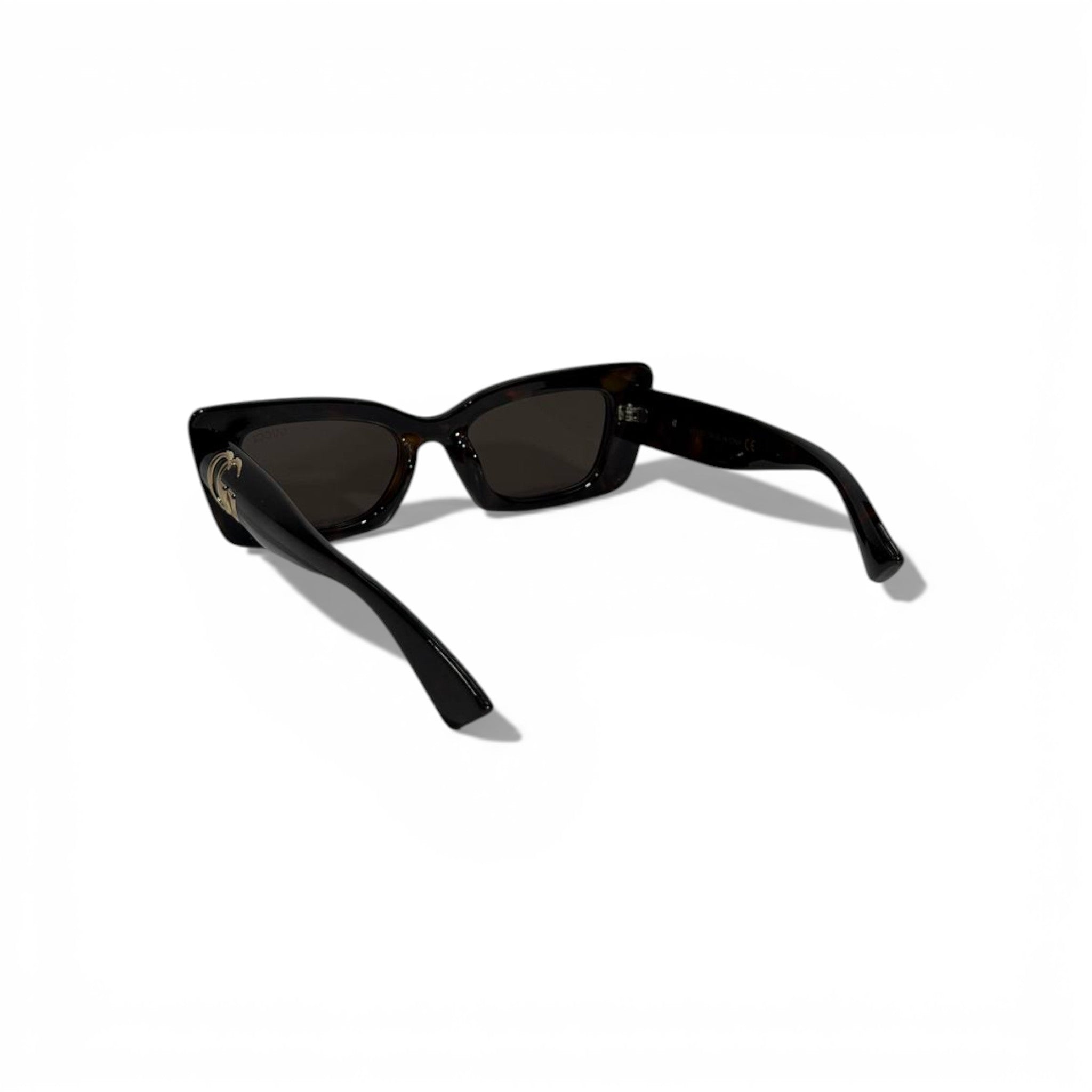 Gucci Rectangular Sunglasses Dark Lenses Iconic GG Luxury 🕶️🖤✨