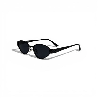 Gucci Oval Black Sunglasses GG Signature Luxury 🕶️🖤✨
