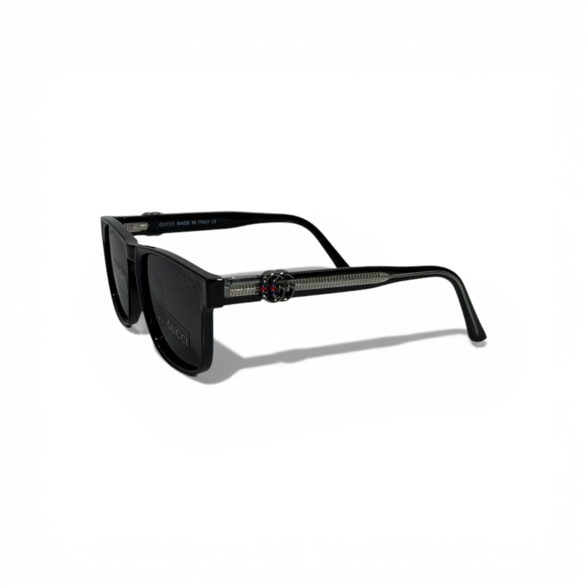 GUCCI Black Polarized Sunglasses Iconic Luxury Style 🖤🕶️✨