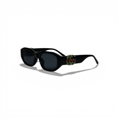 GUCCI Black Square Sunglasses with Iconic GG Logo – Bold Luxury Statement 🕶️🔥