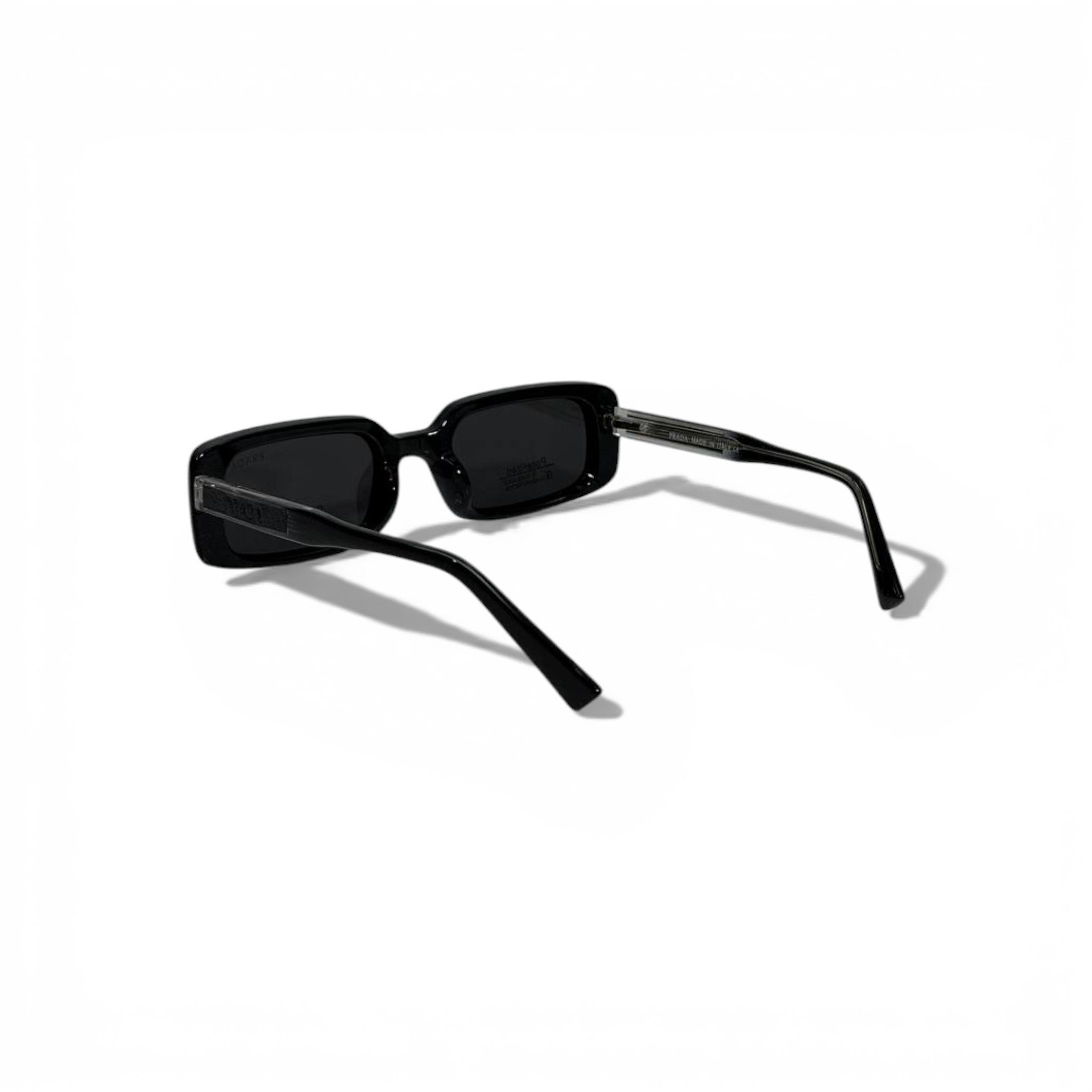 🖤 PRADA Rectangular Polarized Sunglasses – Black Frame & Dark Lenses | Luxury Designer Eyewear 🖤