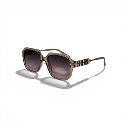 🤍 BURBERRY Oversized Square Sunglasses – Nude Frame & Gradient Lenses | Luxury Designer Eyewear 🤍