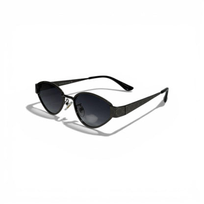 🕶️ Gucci Luxury Black Oval Sunglasses – Iconic GG Monogram | Premium Designer Eyewear