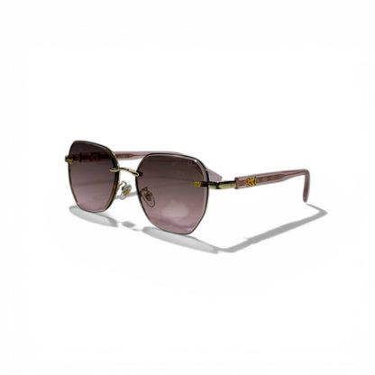 🕶️ Dior Luxury Square Sunglasses – Pink Gradient Lenses | Elegant Designer Eyewear
