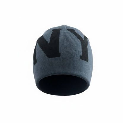 New York Knit Beanie 🗽❄️ Classic Logo Winter Hat