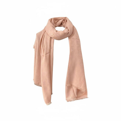 🌸✨ Louis Vuitton Blush Pink Monogram Scarf – Soft Luxury Feminine Elegance 🧣💎