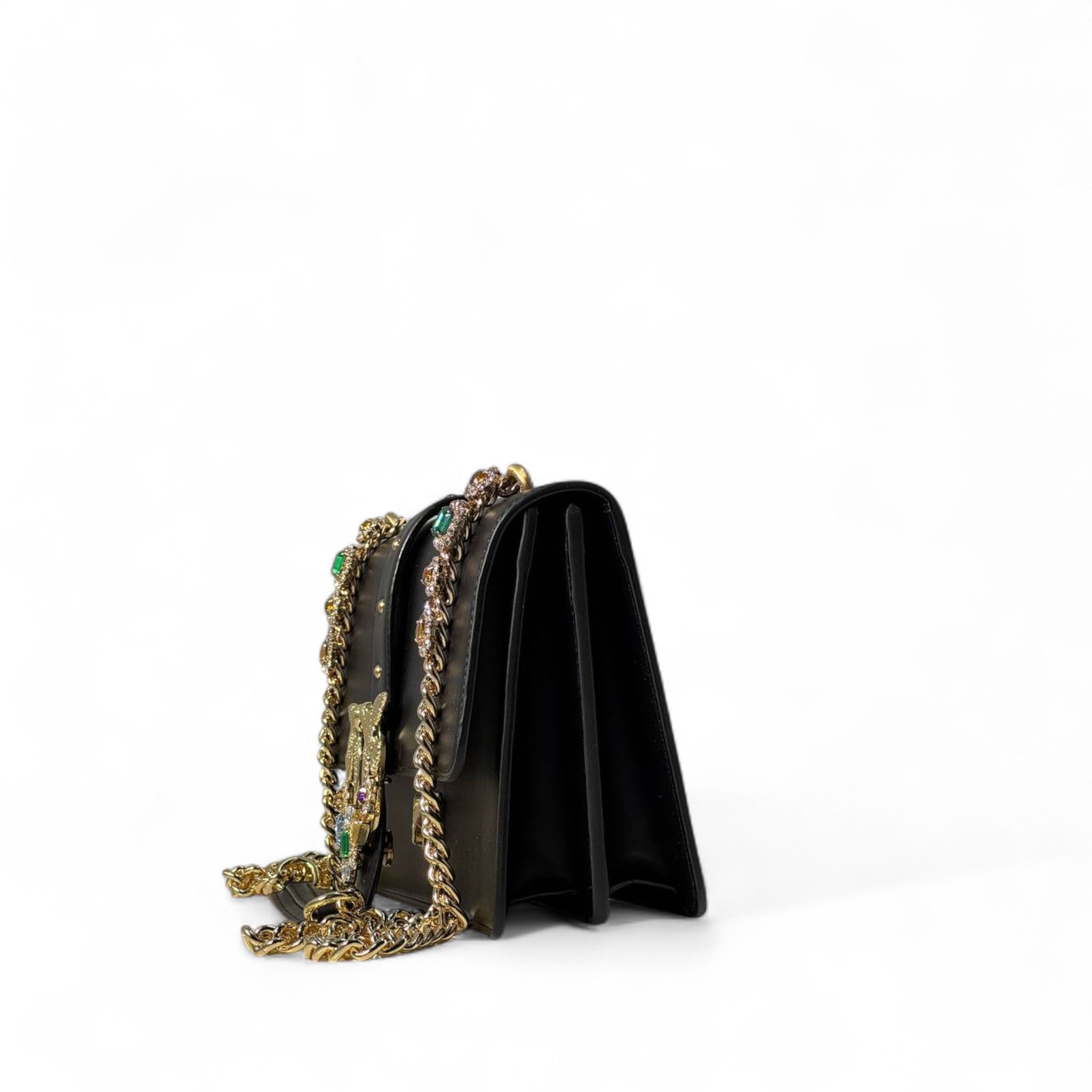 Pinko Black Crystal Love Bag 🖤💎 – Sparkle, Sophistication & Signature Style
