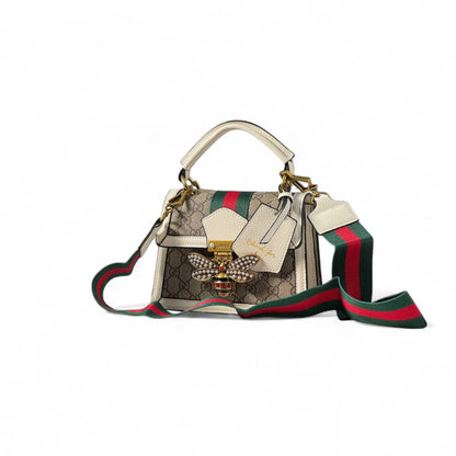 Gucci Queen Margaret GG Monogram Bag 🐝💼 – Regal Design, Timeless Appeal