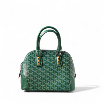 Goyard Green Mini Bowling Bag 🎾💚 – Timeless Parisian Elegance