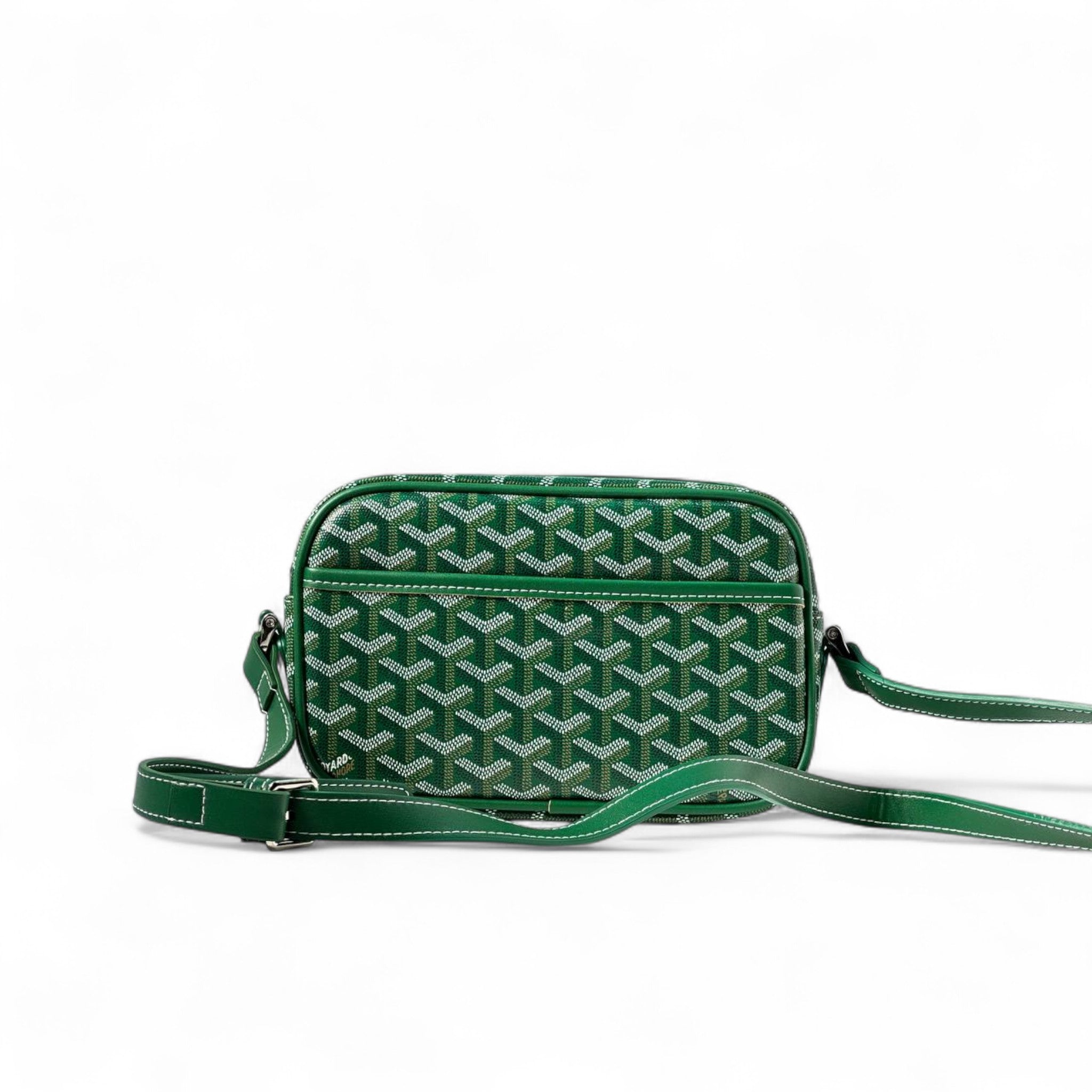 Goyard Green Mini Crossbody Bag – Iconic Monogram Style 💚✨