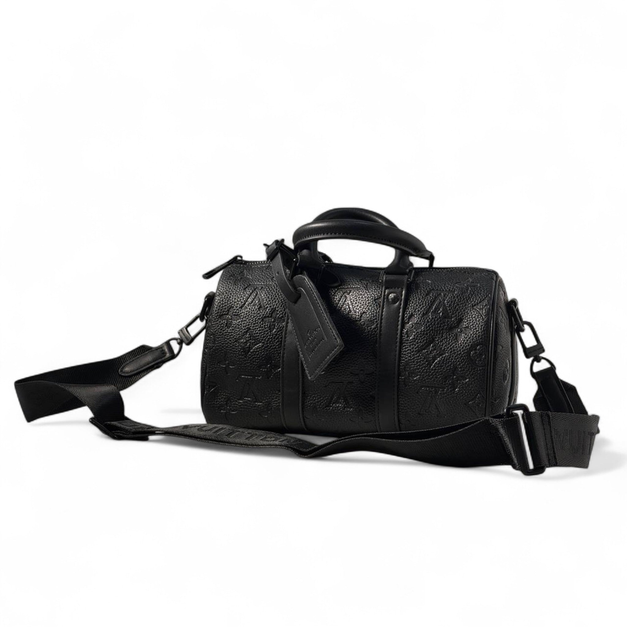 Louis Vuitton Mini Keepall – Monogram Shadow Leather 🖤✨