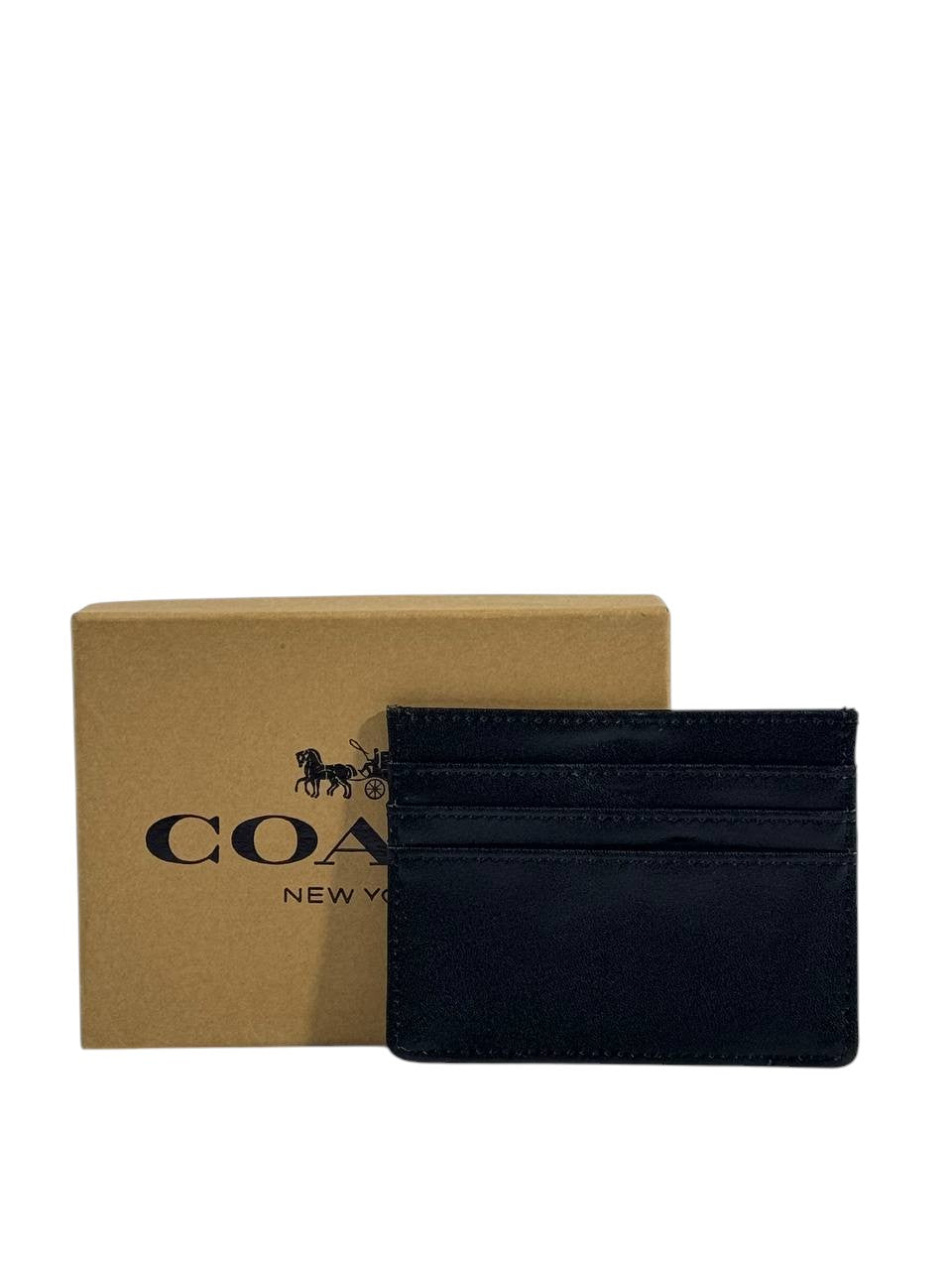 🖤 Coach Signature Black Card Holder – 2025 Edition