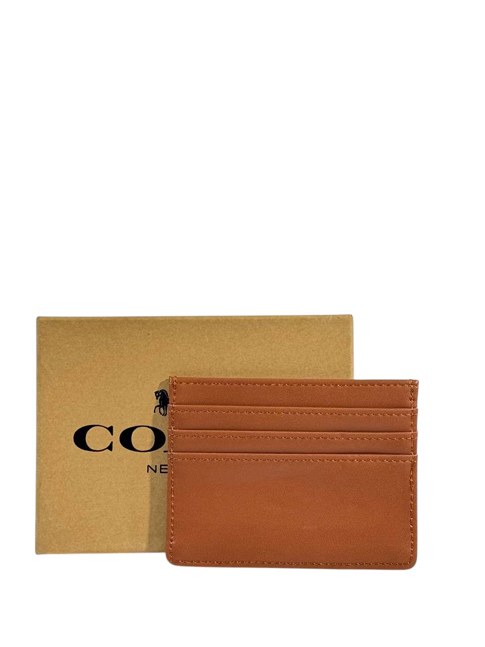 🤎 Coach Signature brown Card Holder – 2025 Edition