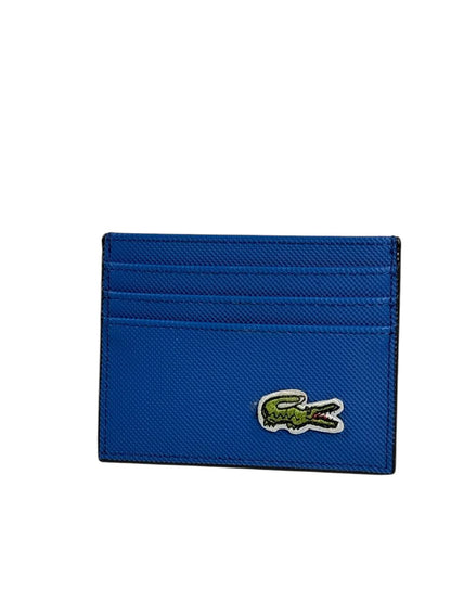 🐊 Lacoste Blue Card Holder – Sleek & Minimalist 💙✨