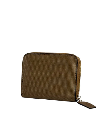🐊 Lacoste Beige Zip-Around Wallet – Elegant & Secure 🤎✨