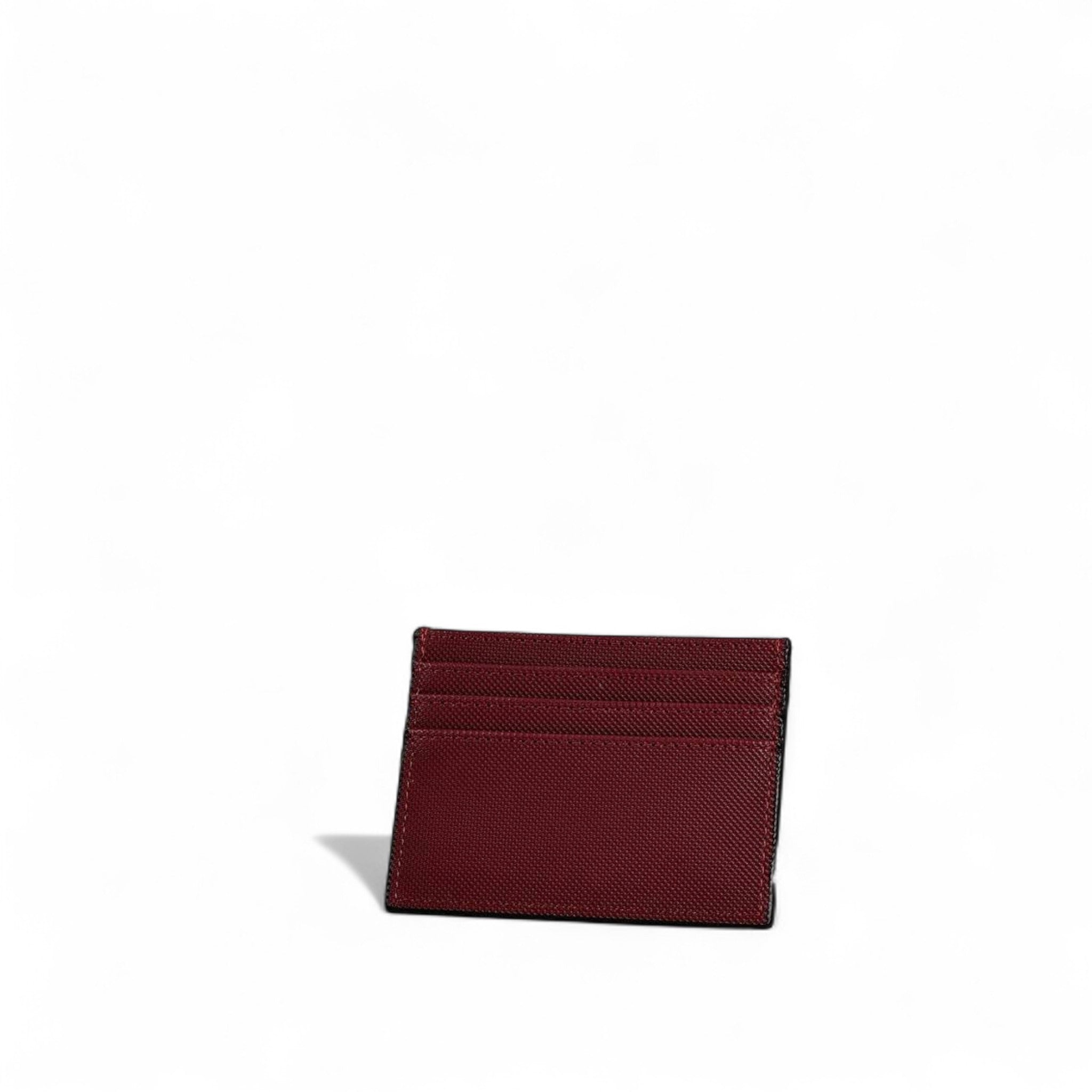 🐊 Lacoste Burgundy Card Holder – Bold & Minimal 🍷✨