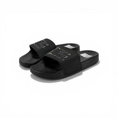 🖤 Burberry Slides – Black Signature Edition 🔥🩴