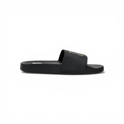 🖤 Burberry Slides – Black Signature Edition 🔥🩴