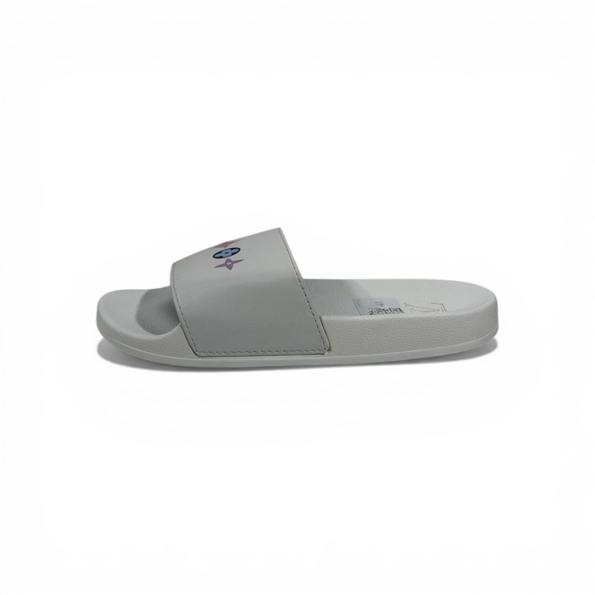🤍 Louis Vuitton Slides – White Pastel Monogram Edition 🌸✨