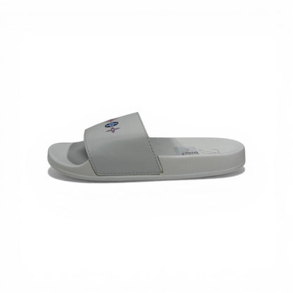 🤍 Louis Vuitton Slides – White Pastel Monogram Edition 🌸✨