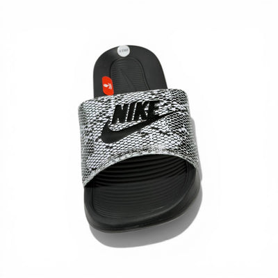 🐍🖤 Nike Slides – Snake Print Monogram Edition 🔥✨