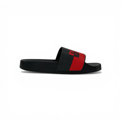 🔴🖤 Diesel Slides – Black & Red Power Edition 🔥🩴