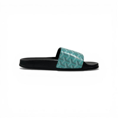 🟢✨ Goyard Pattern Slides – Mint Green Luxury Edition 💎🩴