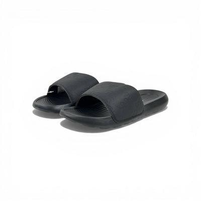 ⚫ Nike Calm Slides – All Black Minimal Comfort