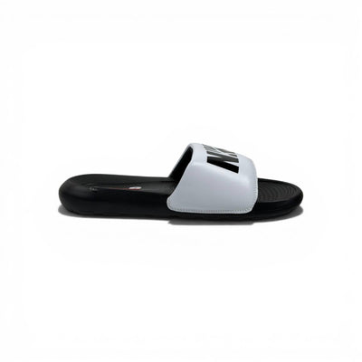 ⚪⚫ Nike Victory One Slides – White & Black Bold Edition