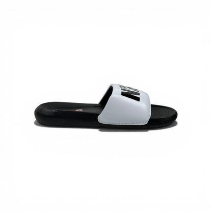⚪⚫ Nike Victory One Slides – White & Black Bold Edition