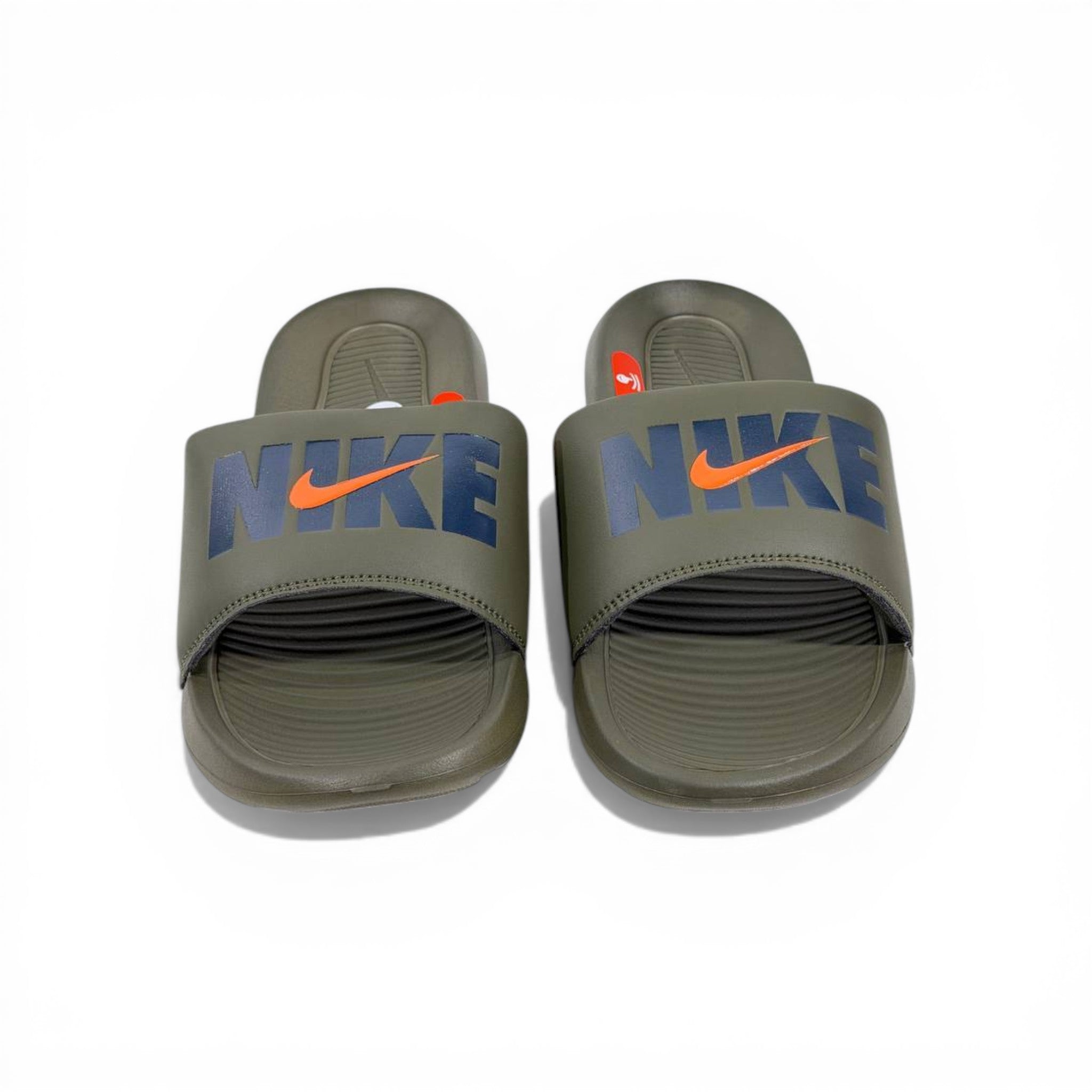 🟢 Nike Victory One Slides – Olive Green Street Edition