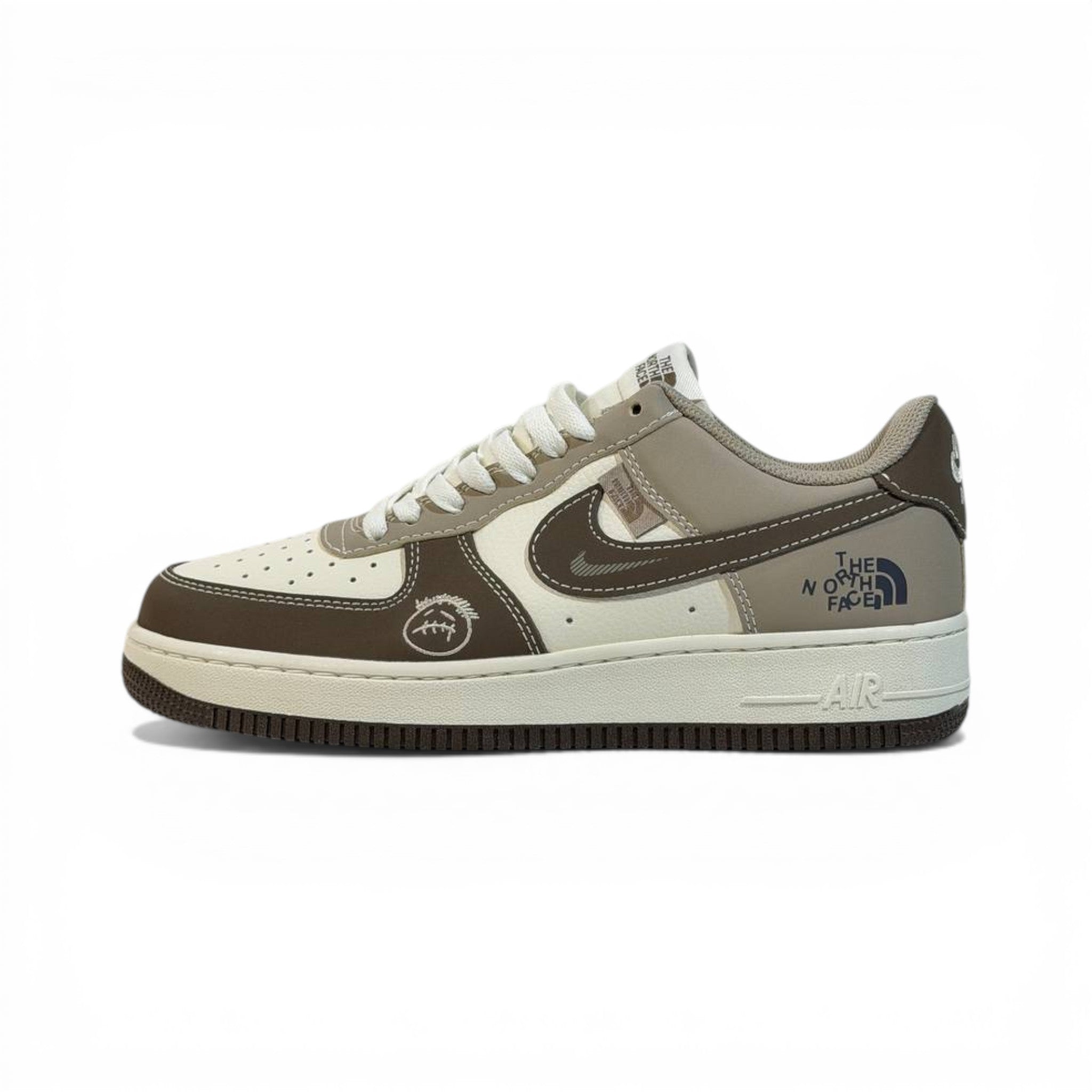 Nike Air Force 1 x Travis Scott x The North Face Brown Earth Edition 👟🤎🔥