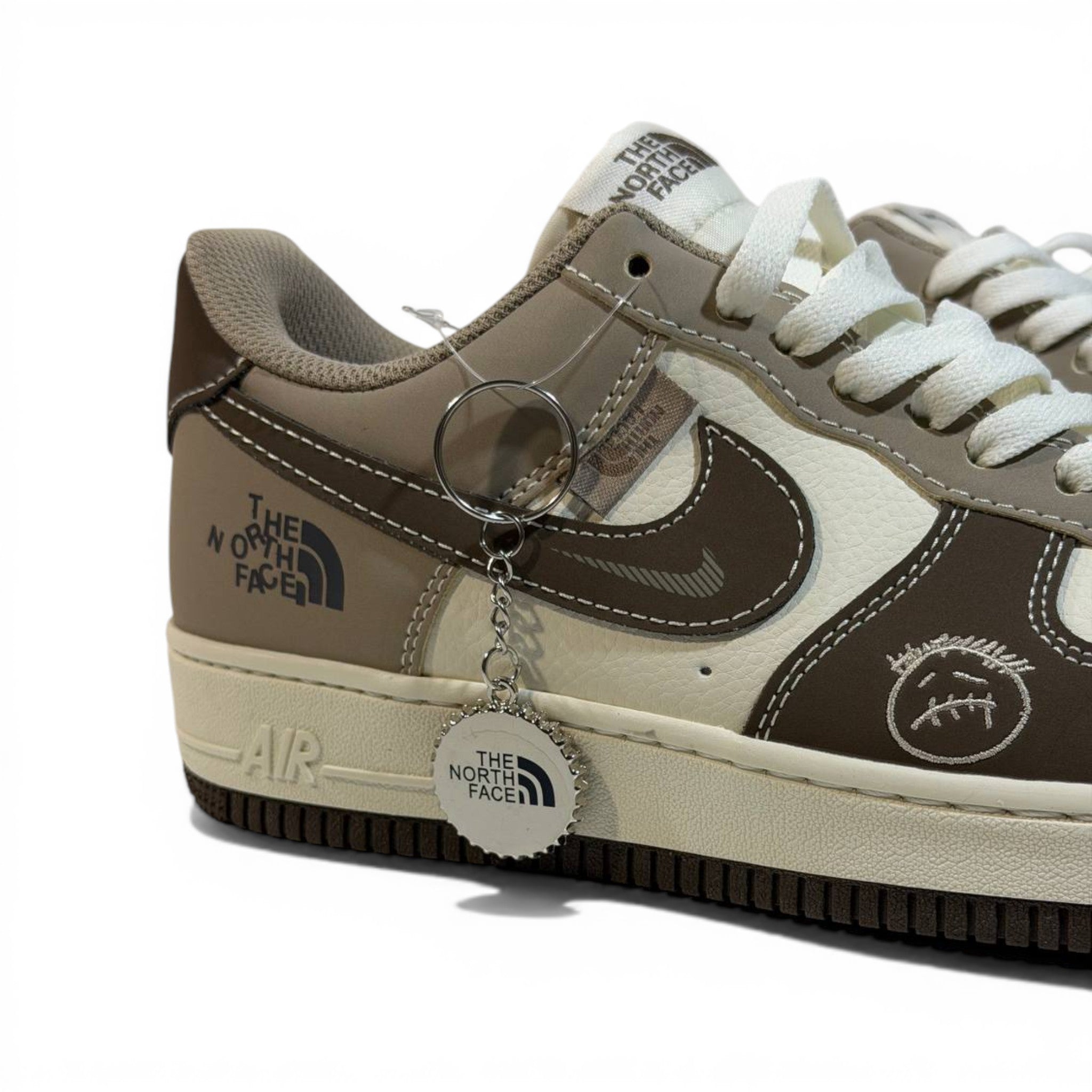 Nike Air Force 1 x Travis Scott x The North Face Brown Earth Edition 👟🤎🔥