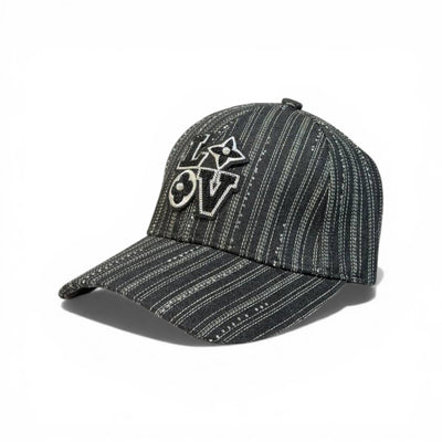 Louis Vuitton LOVE Signature Cap Black Stripe Edition 🧢🖤✨