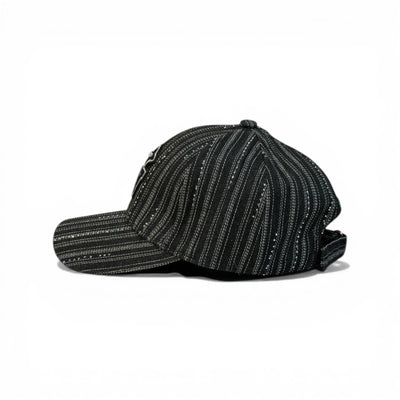 Louis Vuitton LOVE Signature Cap Black Stripe Edition 🧢🖤✨