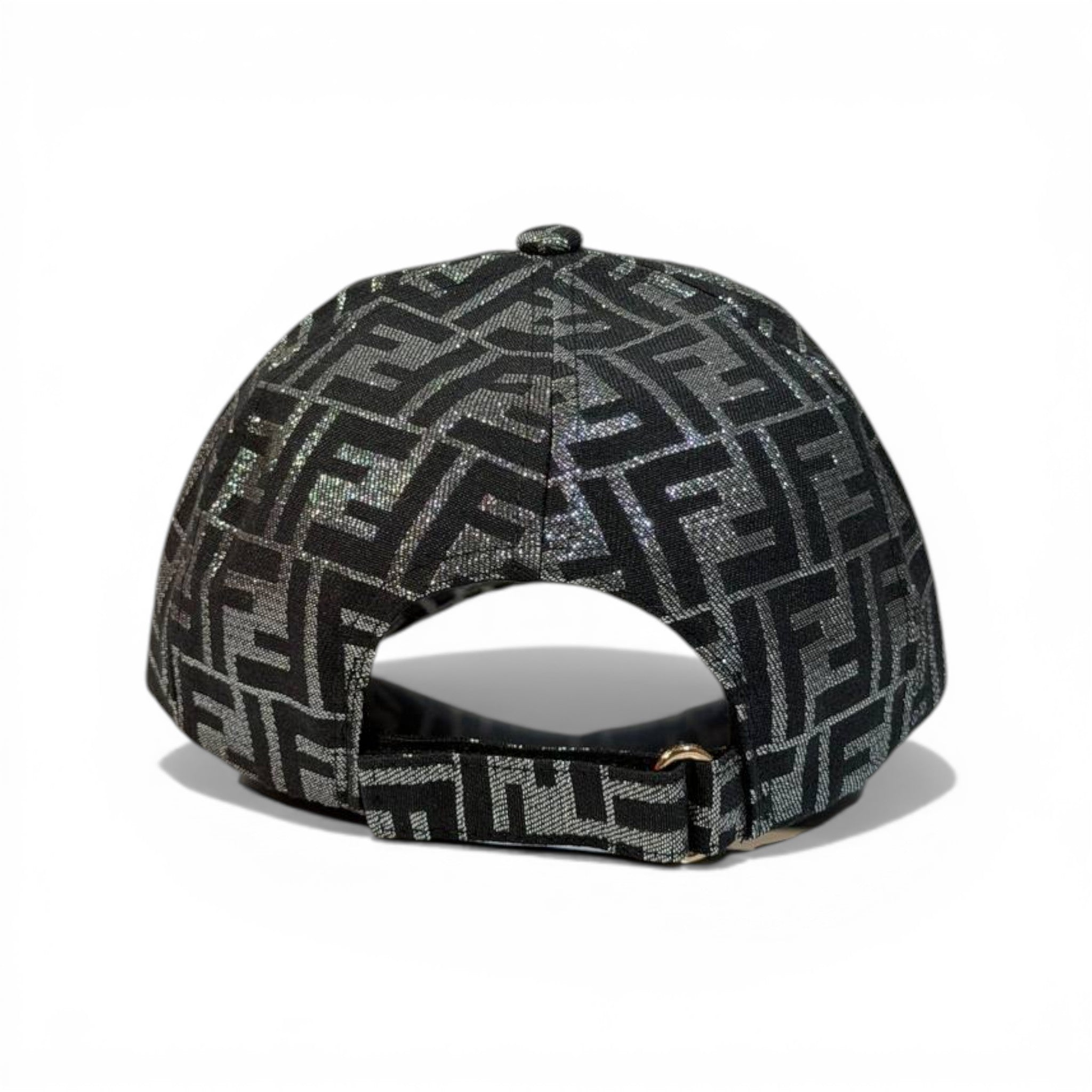 Fendi FF Monogram Cap Black Graphite Edition 🧢🖤✨