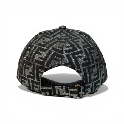 Fendi FF Monogram Cap Black Graphite Edition 🧢🖤✨