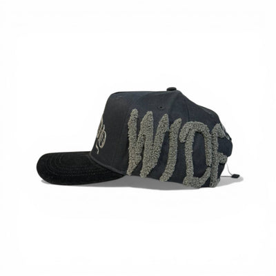Dandy Gothic Skull Trucker Cap Washed Black Edition 🧢💀🖤🔥
