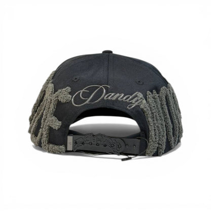Dandy Gothic Skull Trucker Cap Washed Black Edition 🧢💀🖤🔥