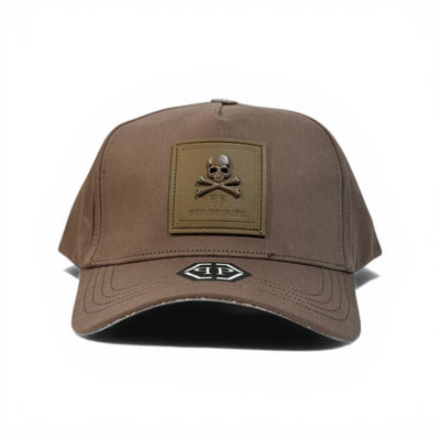 Philipp Plein Skull Icon Cap Mocha Brown Edition 🧢🤎💀✨