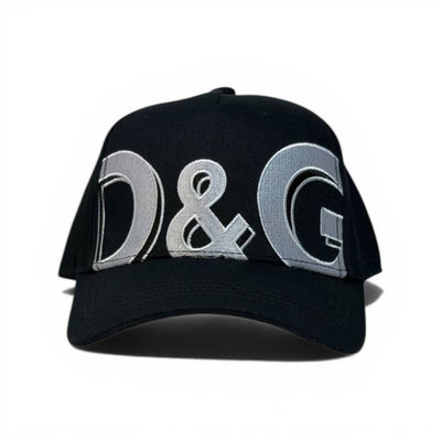 Dolce & Gabbana D&G Statement Cap Black Silver Edition 🧢🖤✨