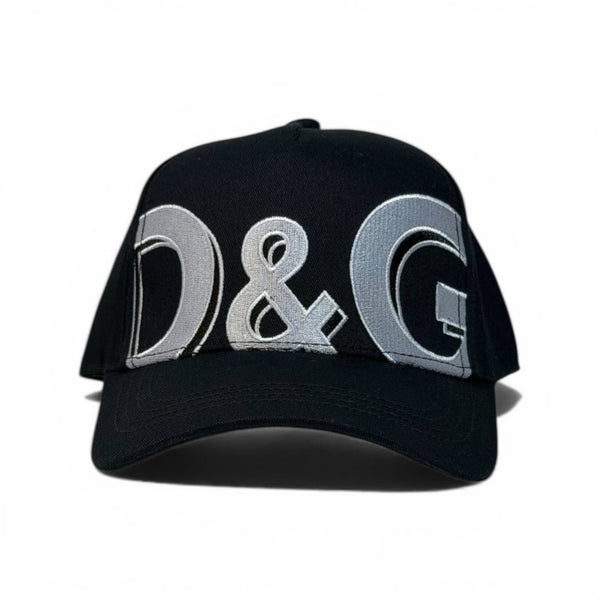 Dolce & Gabbana D&G Statement Cap Black Silver Edition 🧢🖤✨