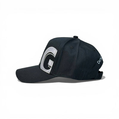 Dolce & Gabbana D&G Statement Cap Black Silver Edition 🧢🖤✨