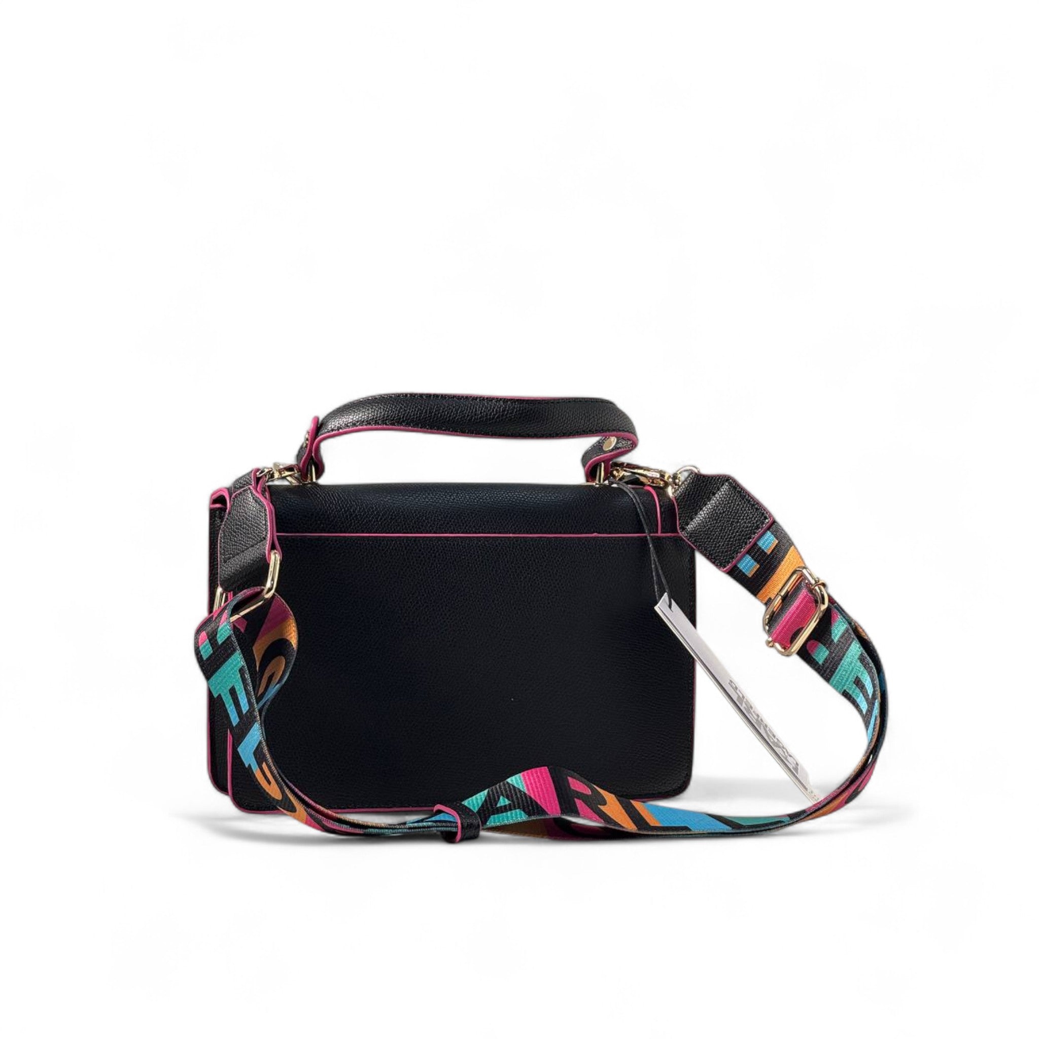 Karl Lagerfeld Rainbow Logo Crossbody Bag – Bold & Chic 🖤🌈