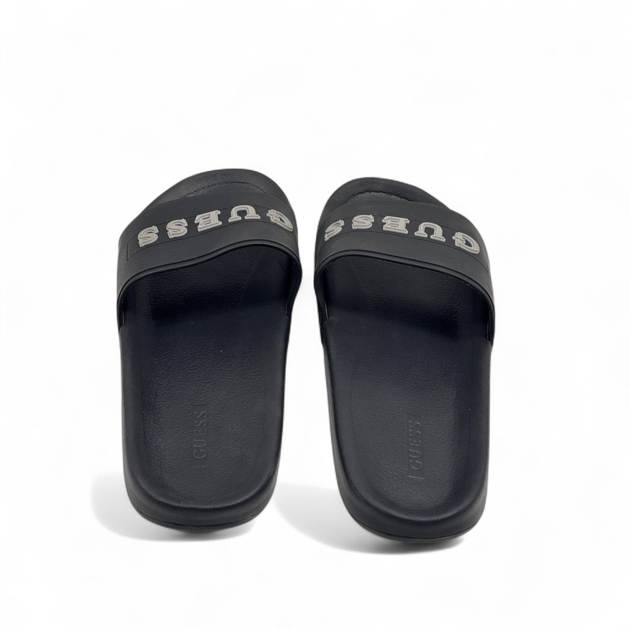 GUESS Black Logo Slides – Bold Comfort 🖤🩴