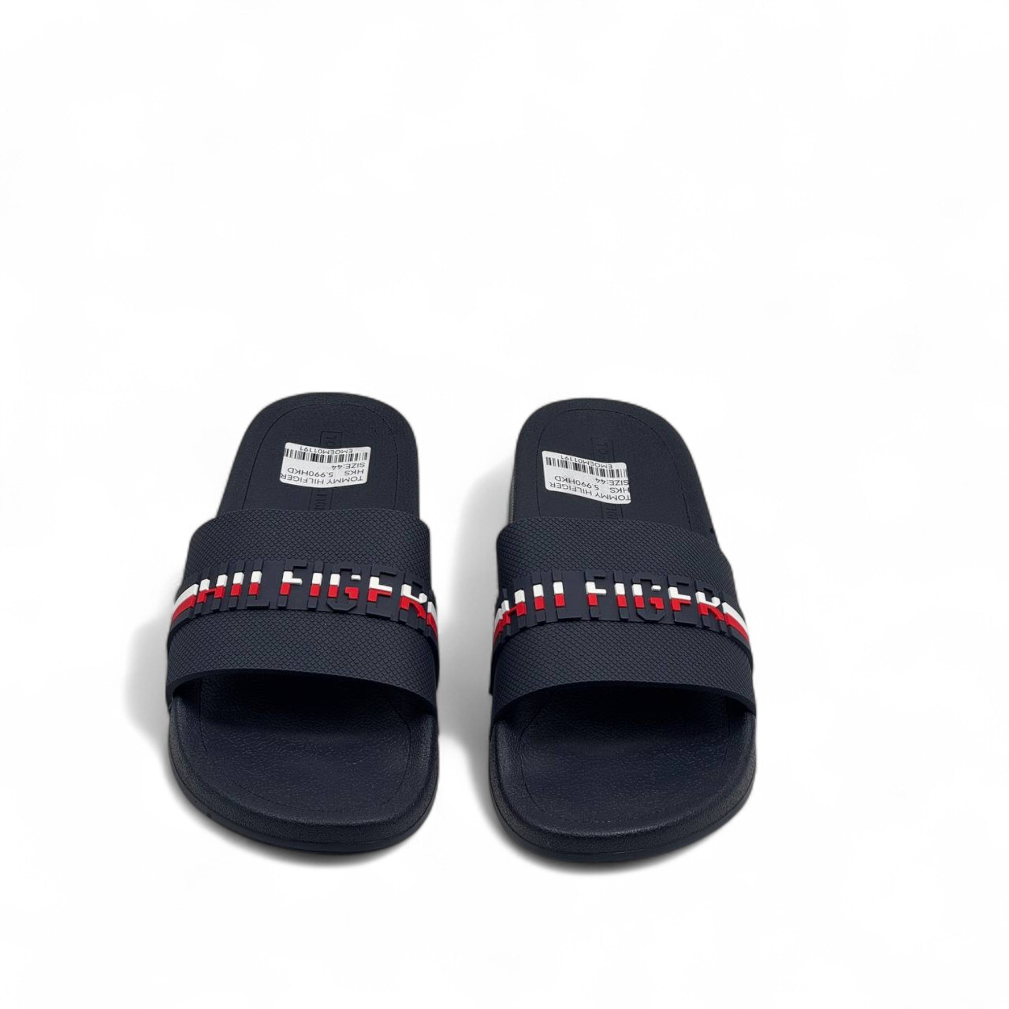 Tommy Hilfiger Navy Slides – Classic USA Vibe 🇺🇸🩴